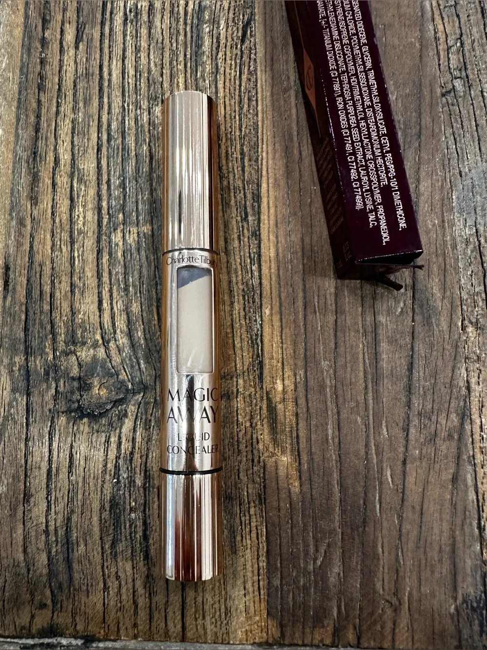 Charlotte Tilbury Magic Away Liquid Concealer - Deep Brown Packaging